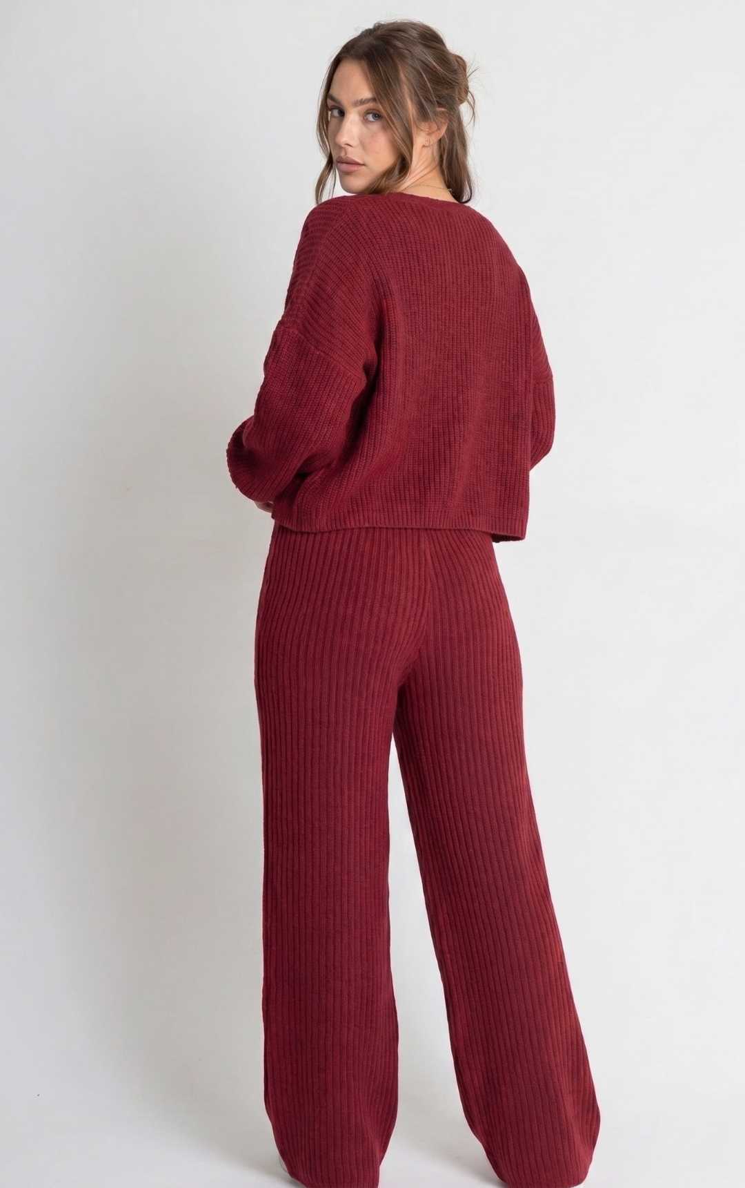 Conjunto Tricot Canelado - Nubia