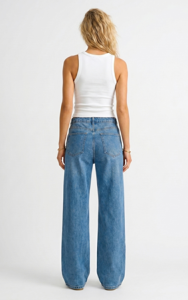 Calça Wide Leg Hexa