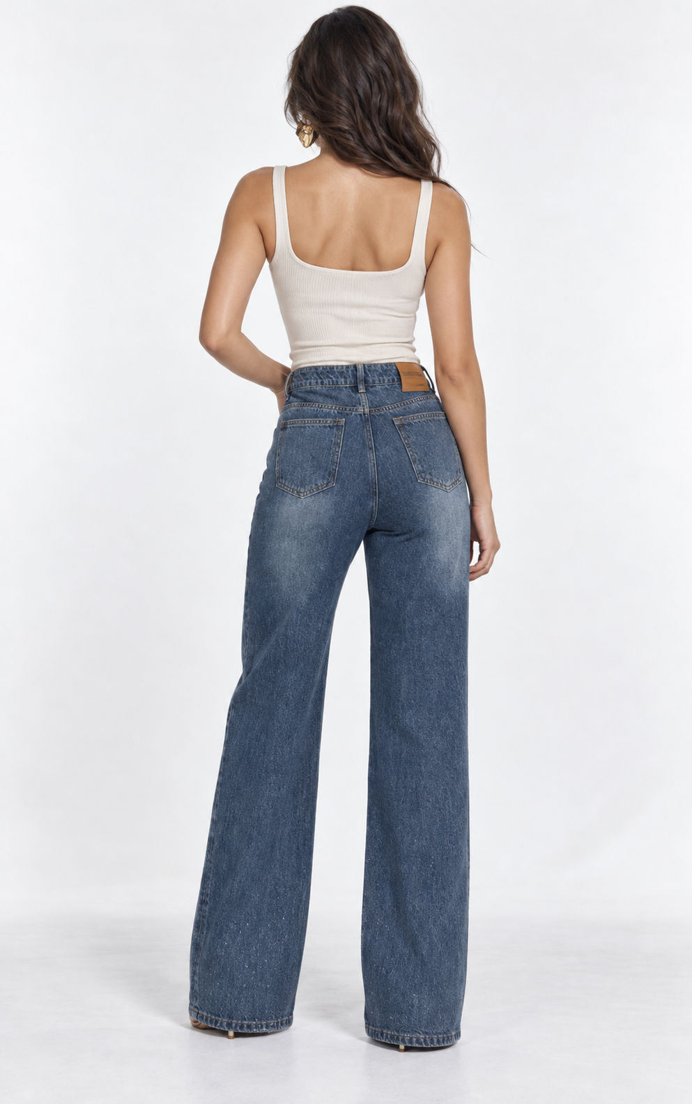 Calça Jeans Wide Leg - Chris